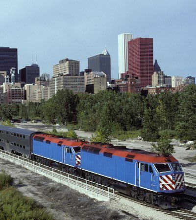 Metra Train is very close to Westline Apartments in Hanover Park