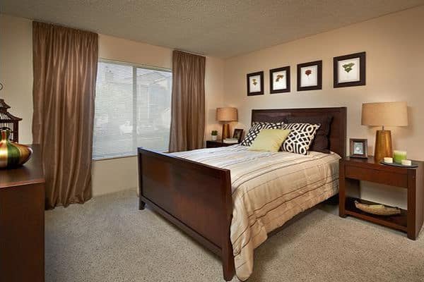 Bedroom at Alton Green Apartments in Denver