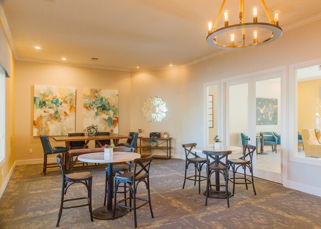 Clubhouse at Hawthorn Village Apartments in Napa,CA