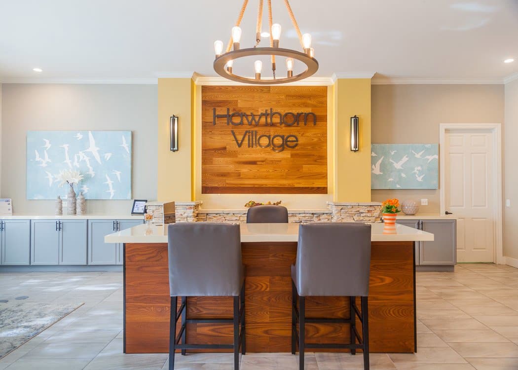 Lounge Area at Hawthorn Village Apartments in Napa,CA