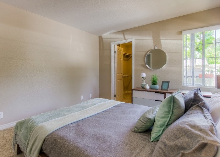 Bedroom at Village Oaks in Chino Hills