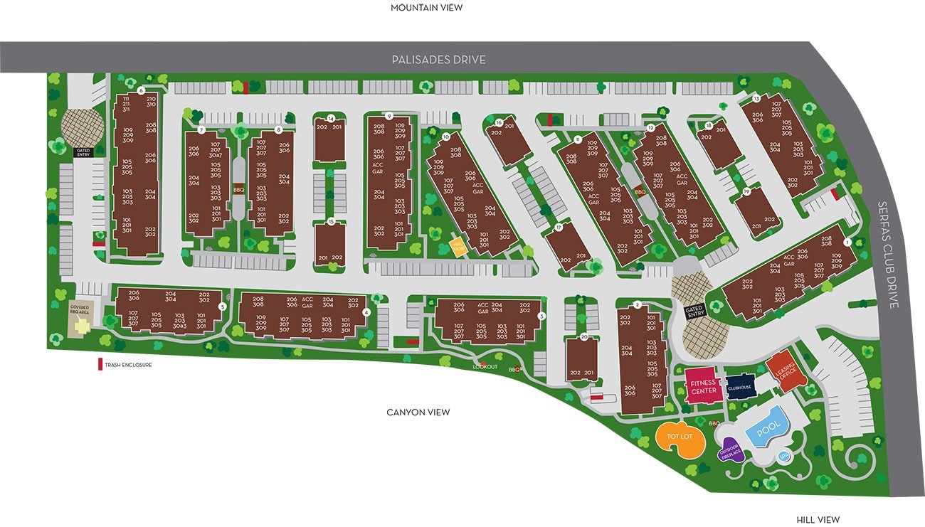 Directions to Palisades Sierra Del Oro in Corona, California