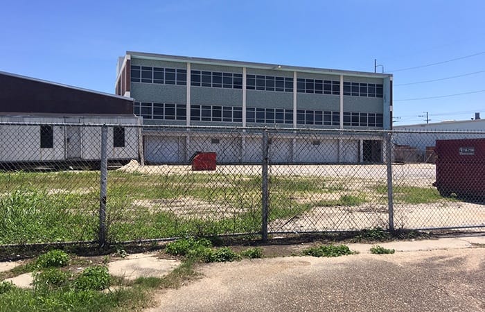 Exterior photo of the Franklin Avenue property before renovations begin.