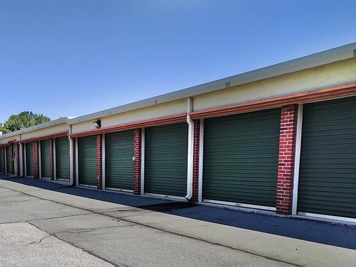Drive up storage units at Reynolda Storage