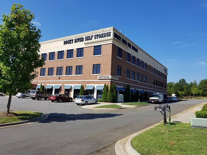 An Exterior Shot Of Rocky River Self Storage