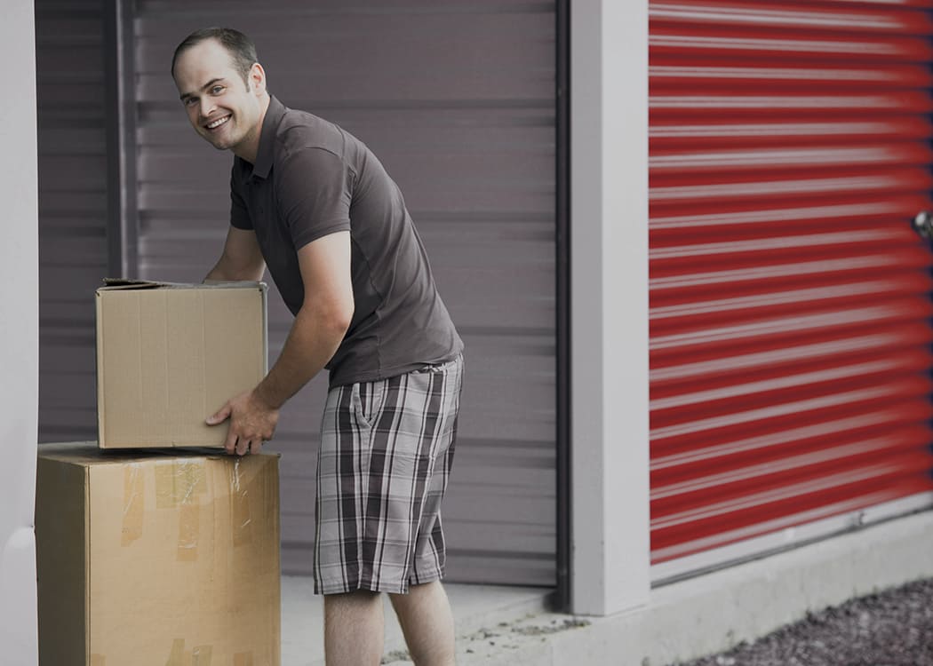 A variety of storage units available at BinTris Moving and Self Storage storage facilities