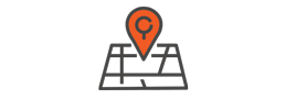 Map and directions icon