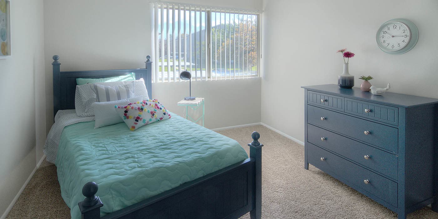 Bedroom at Brighton Place in Midvale