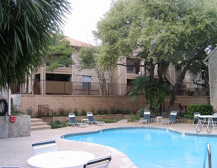 Beautiful pool at Woods of Elm Creek in San Antonio