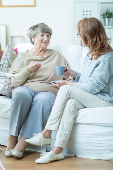 Enjoy a conversation together at Kaplan Development Group, LLC