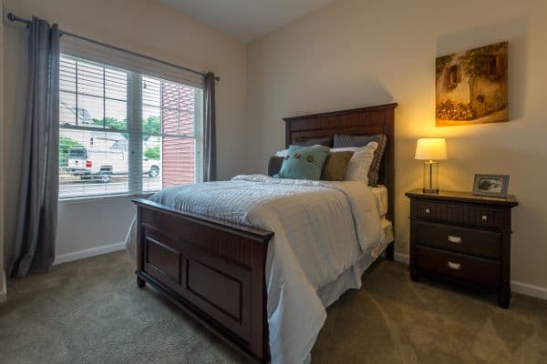Beautiful bedrooms at Stonebrook Village at Windsor Locks