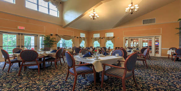 All American Assisted Living at Raynham's restaurant