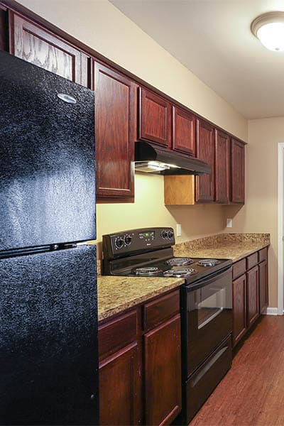 Stovetop at The Mayfair Apartment Homes in New Orleans