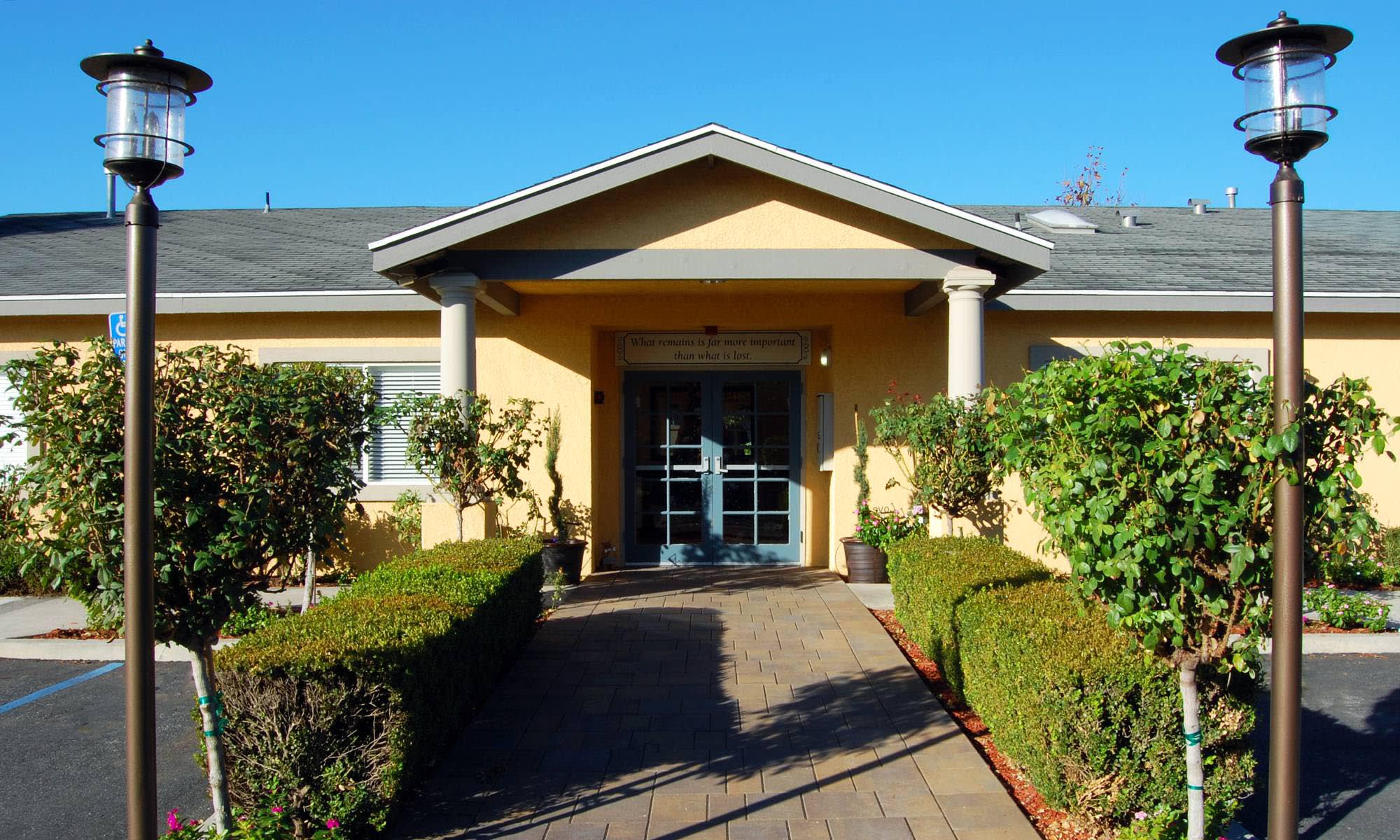 Pacifica Senior Living: Riverside Legacies Memory Care entrance