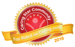 Awarded the Caring Star Award in 2016