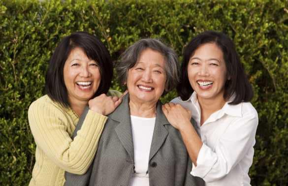 Smiling residents at Pacifica Senior Living Regency