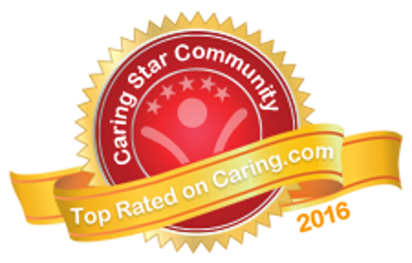 2016 Caring Senior Community award for Pacifica Senior Living Regency