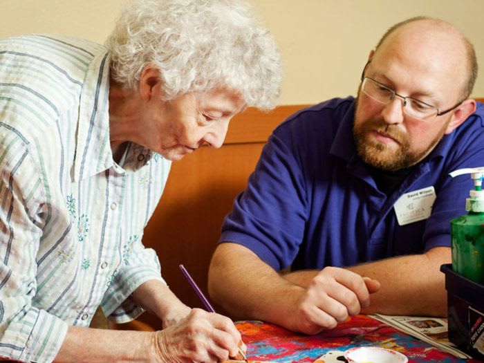 Adult daycare at Pacifica Senior Living Portland