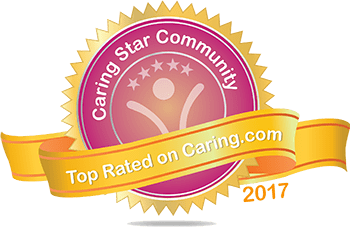 Caring award graphic for 2017