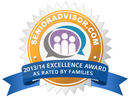 Pacifica Senior Living Escondido Voted Best In Senior Living 2013 & 2014