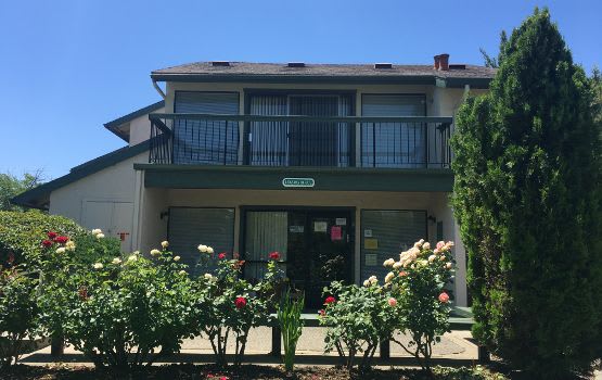 Exterior view of an apartment at Fairwood Apartments