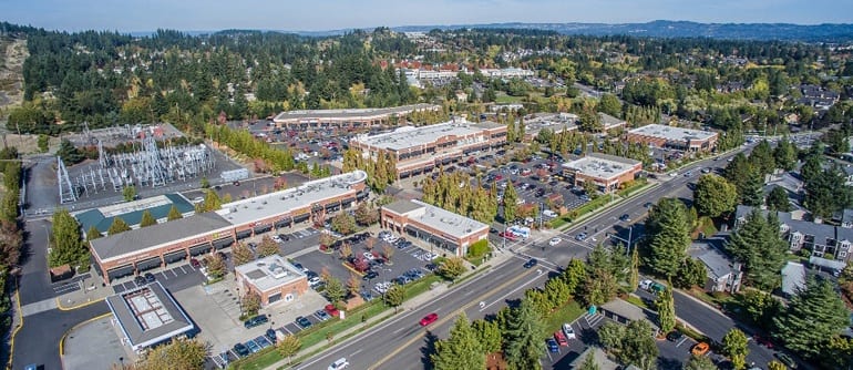 The surrounding neighborhood to Seven West at The Trails