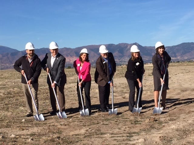 Breaking ground