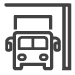 Our self storage amenities include a covered loading area
