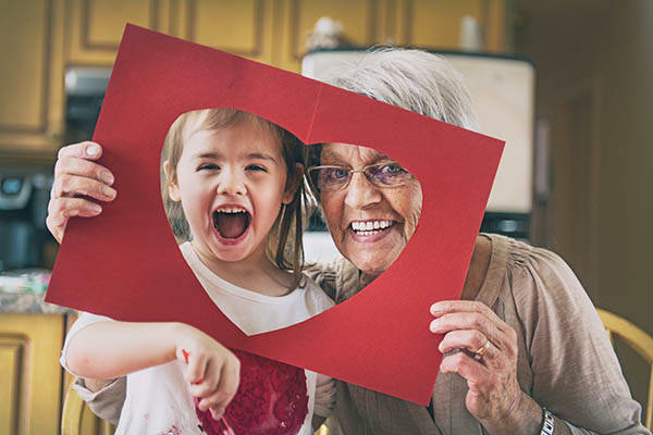 Having fun with Grandma at Navion Senior Living