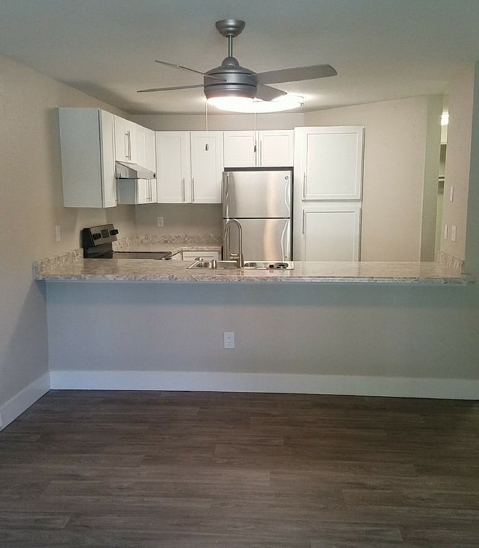Upgraded kitchen at Surprise Lake Village