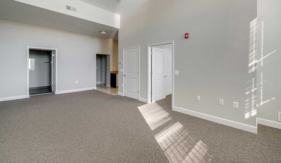 Large floor plans at Columbus School Apartments