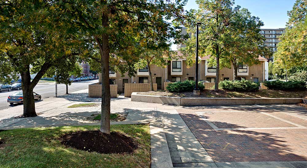 EastView Communities courtyard