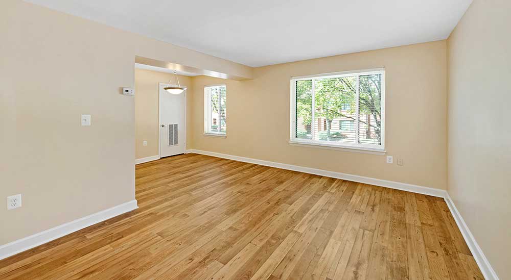 EastView Communities offers hardwood floors