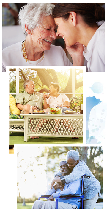 Photos collage of lifestyle options