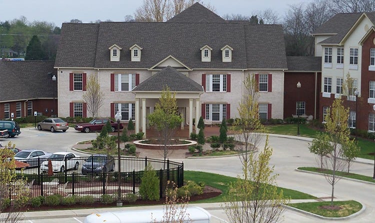 External shot of Creekside At Three Rivers Assisted Living
