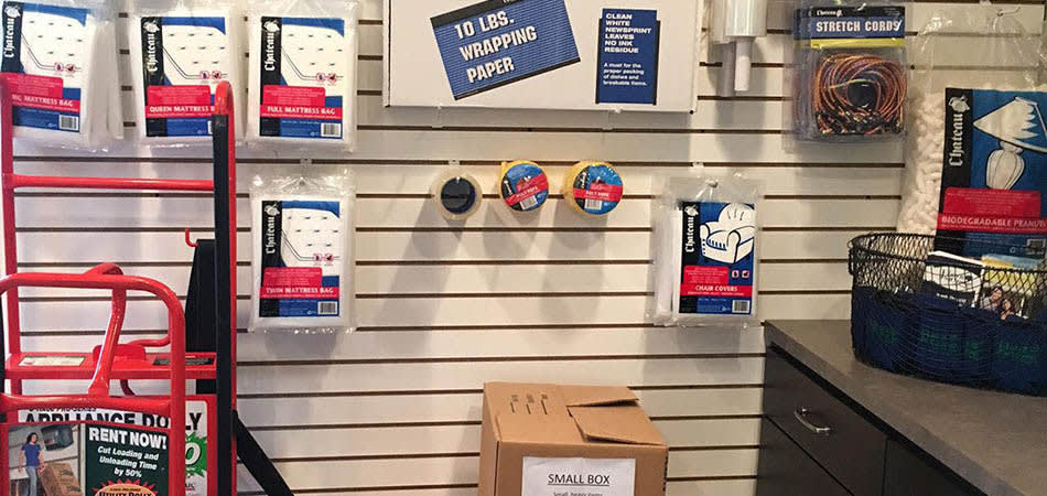 Boardwalk Storage has all the packing supplies you need for your move.