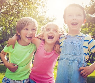 Kids at Park Towers Apartments in Richton Park, IL