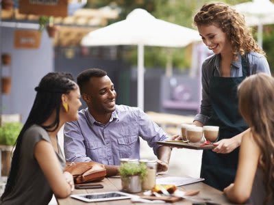 Restaurant options at The Drake Apartments in Mayfield Heights, OH