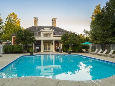 Swimming pool at The Woods at Polaris Parkway in Westerville, OH