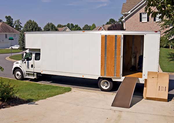 Moving truck offered at Sutro Self Storage in Dayton, NV