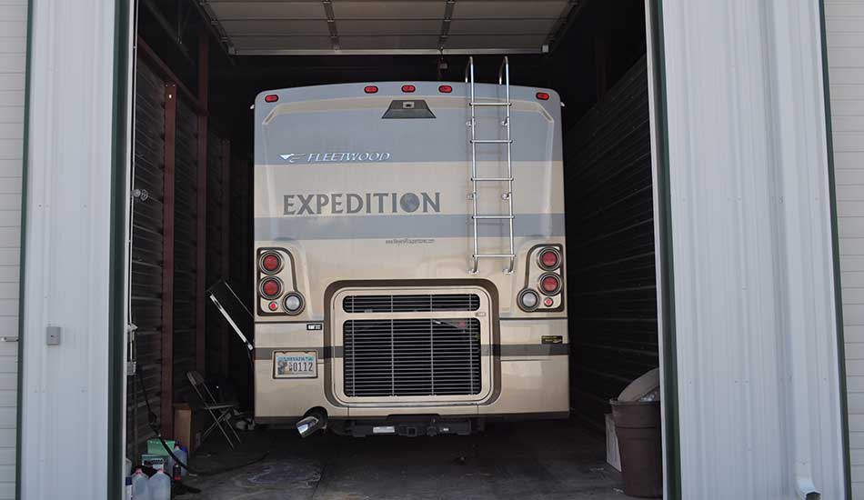 RV parking at Comstock RV Park and Storage