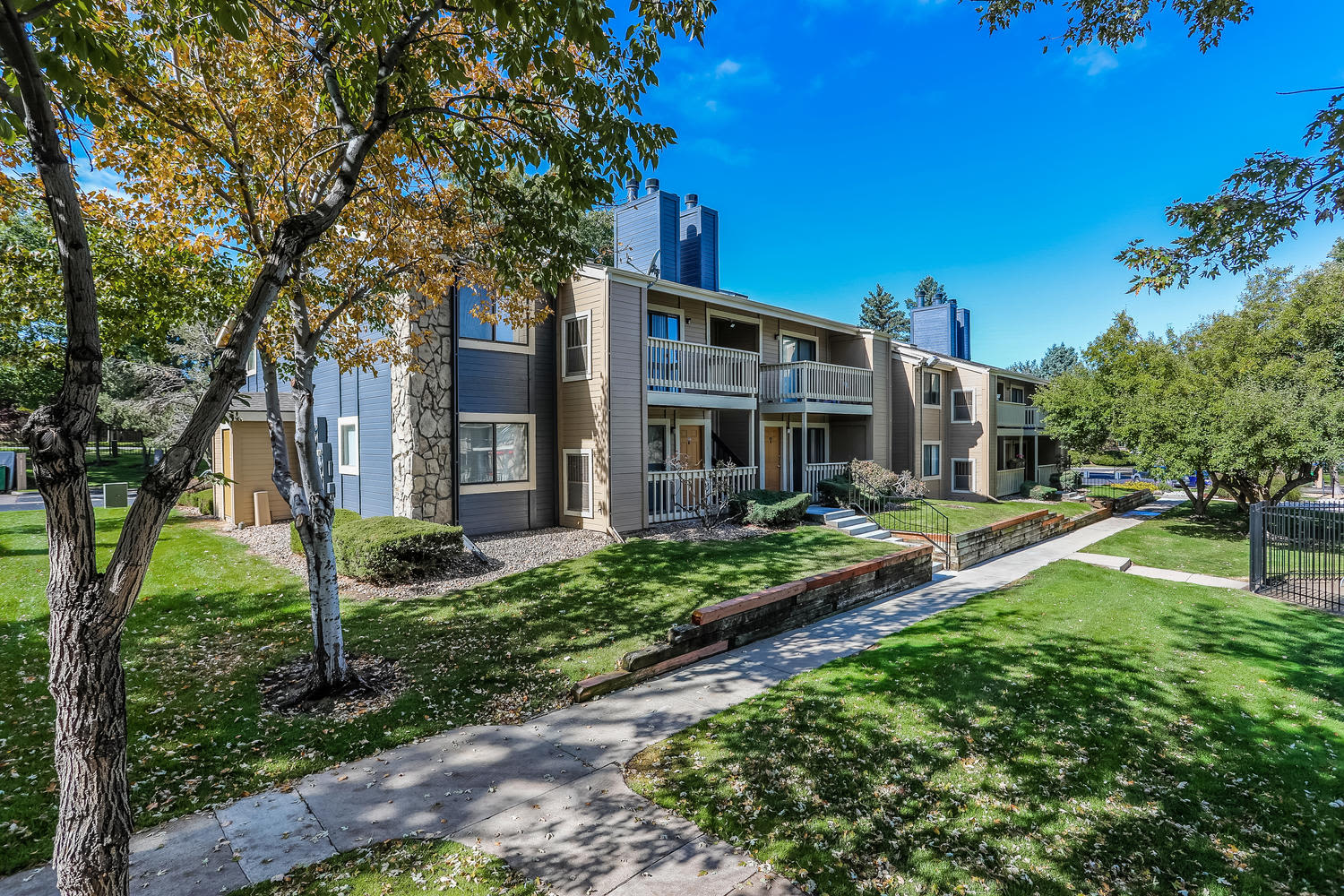 Enjoy the neighborhood at City Center Station Apartments in Aurora