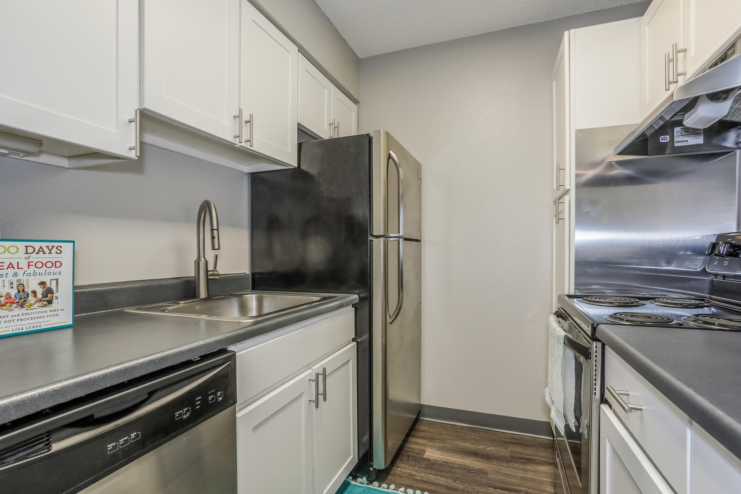 Living Room at City Center Station Apartments in Aurora