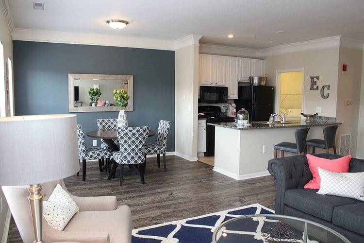 Beautifully designed spaces at Easton Commons