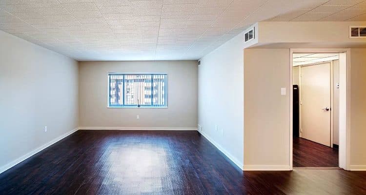 Hardwood floors at Avalon Arms Apartments