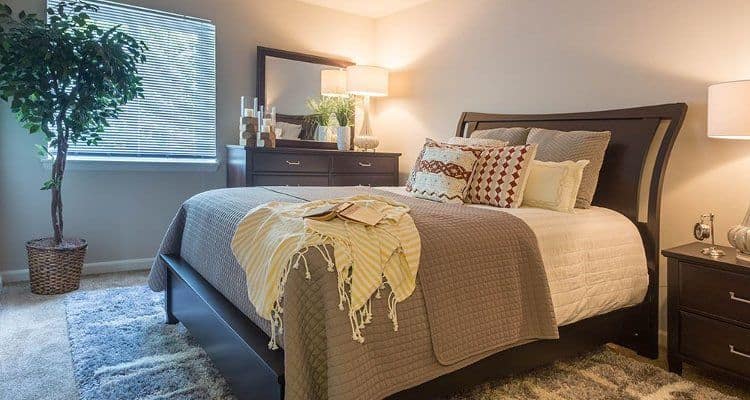 Bedroom at Eagle's Crest Apartments in Harrisburg, PA