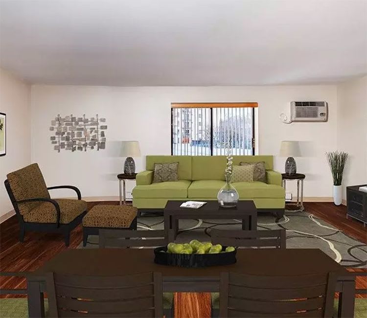 Spacious floor plans at Maiden Bridge and Canongate Apartments in Pittsburgh, PA