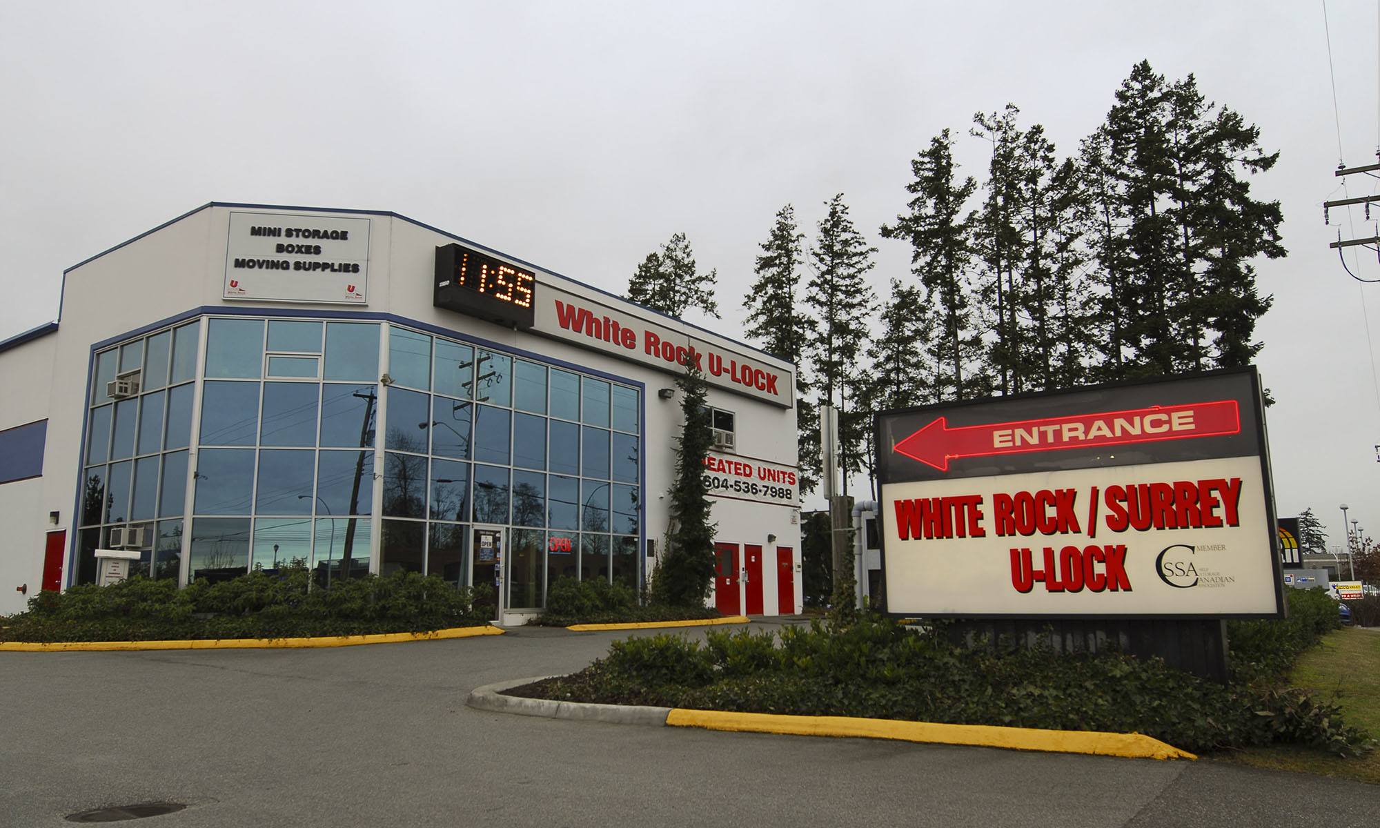 Self storage in Surrey BC
