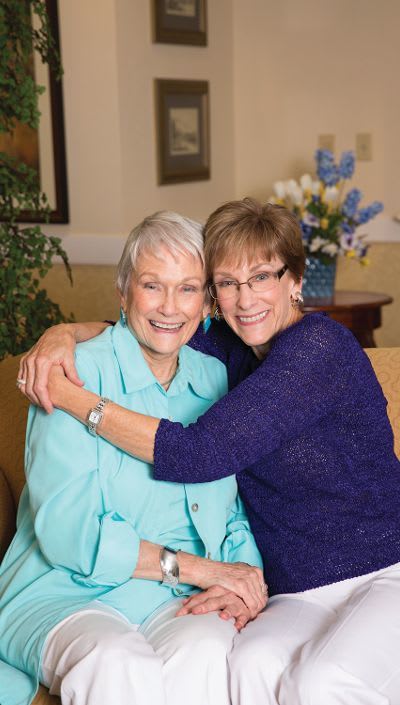 Residents at Pine Ridge Villas of Shelby Senior Living