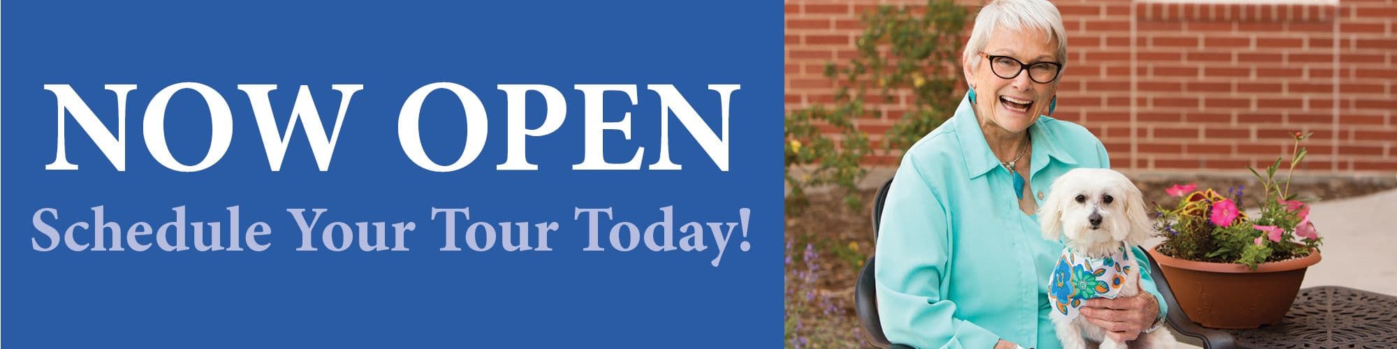 Green Oaks Senior Living is now open!